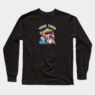 "YOUR TURN" cute and funny Cupid| love collection Long Sleeve T-Shirt